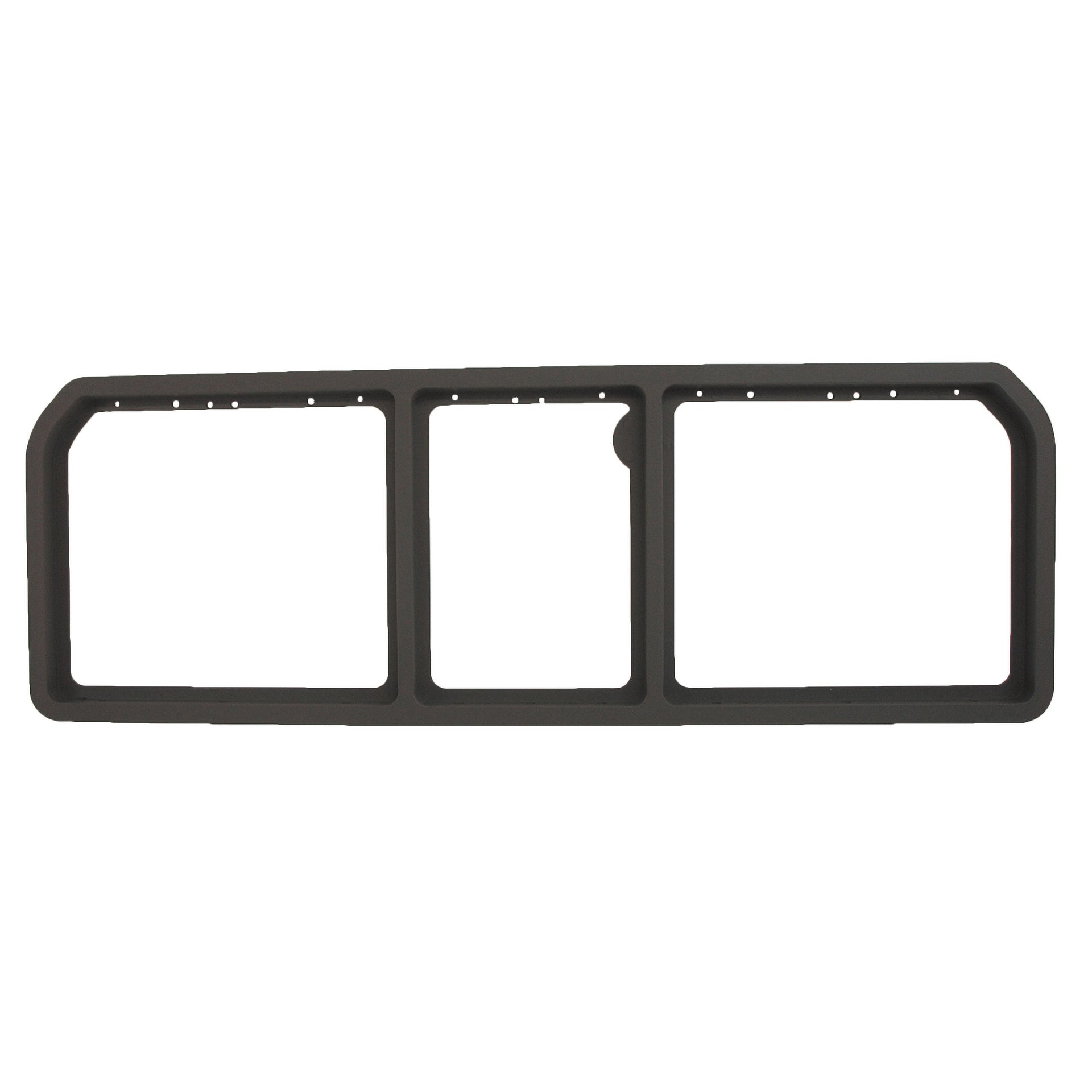 1976-1976 Corvette Rear Compartment Unit Master Frame Dark Smoke 3-Door-4680A2-Corvette-Store-Online