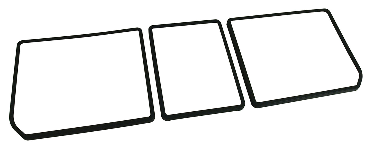 1969-1979 Corvette Rear Compartment Unit Door Frames Green 3 Piece-468114-Corvette-Store-Online