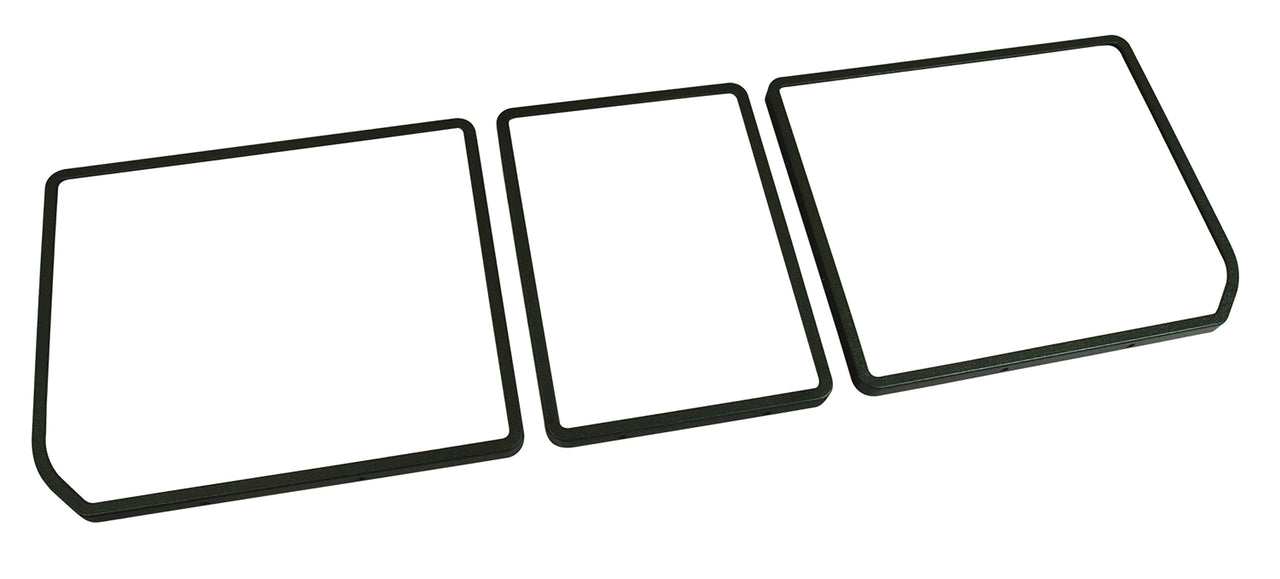 1970-1970 Corvette Rear Compartment Unit Door Frames Green 3 Piece-468117-Corvette-Store-Online