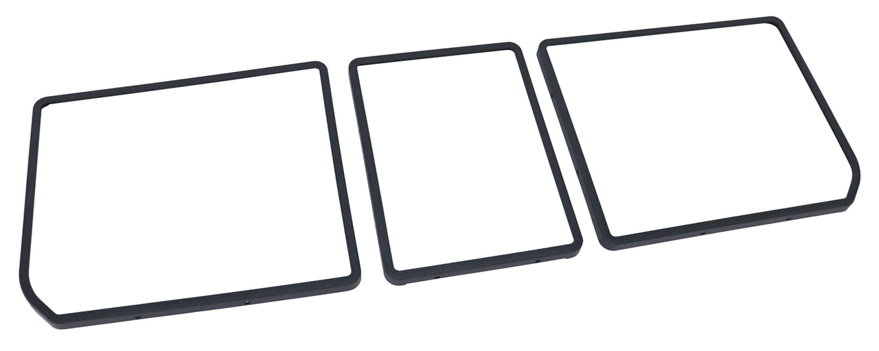 1971-1971 Corvette Rear Compartment Unit Door Frames Green 3 Piece-468118-Corvette-Store-Online