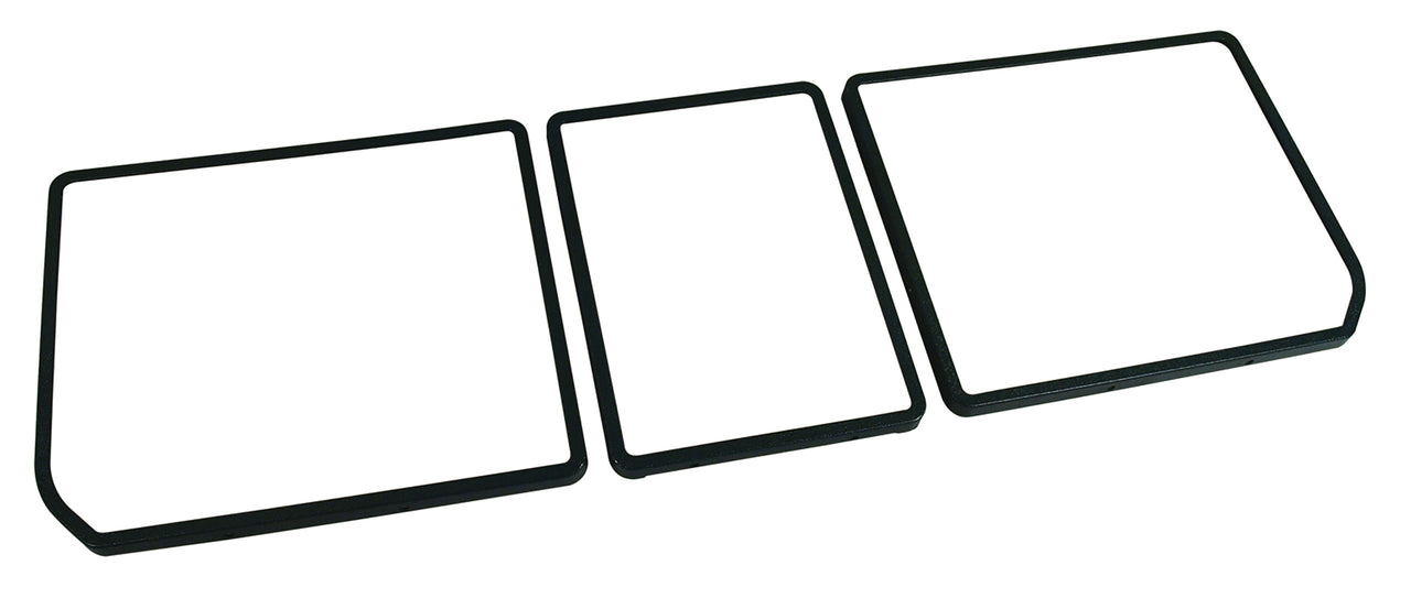 1976-1976 Corvette Rear Compartment Unit Door Frames Bluegreen 3 Piece-468119-Corvette-Store-Online