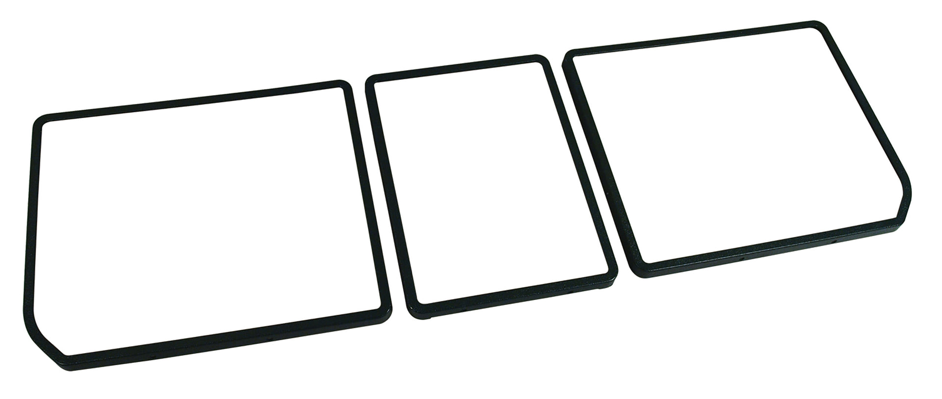 1976-1976 Corvette Rear Compartment Unit Door Frames Bluegreen 3 Piece-468119-Corvette-Store-Online