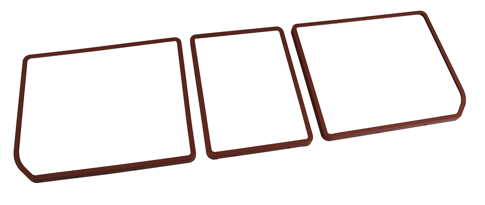 1968-1968 Corvette Rear Compartment Unit Door Frames Dark Orange 3 Piece-468138-Corvette-Store-Online