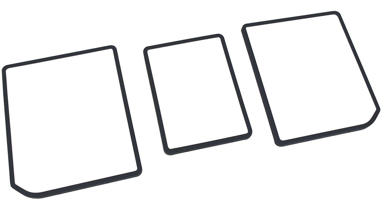 1973-1975 Corvette Rear Compartment Unit Door Frames Dark Blue 3 Piece-468143-Corvette-Store-Online