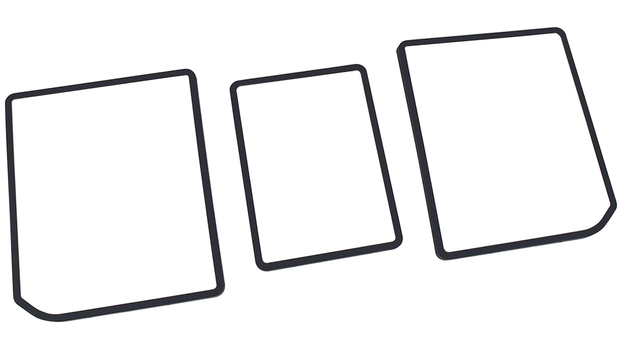 1978-1979 Corvette Rear Compartment Unit Door Frames Dark Blue 3 Piece-468148-Corvette-Store-Online