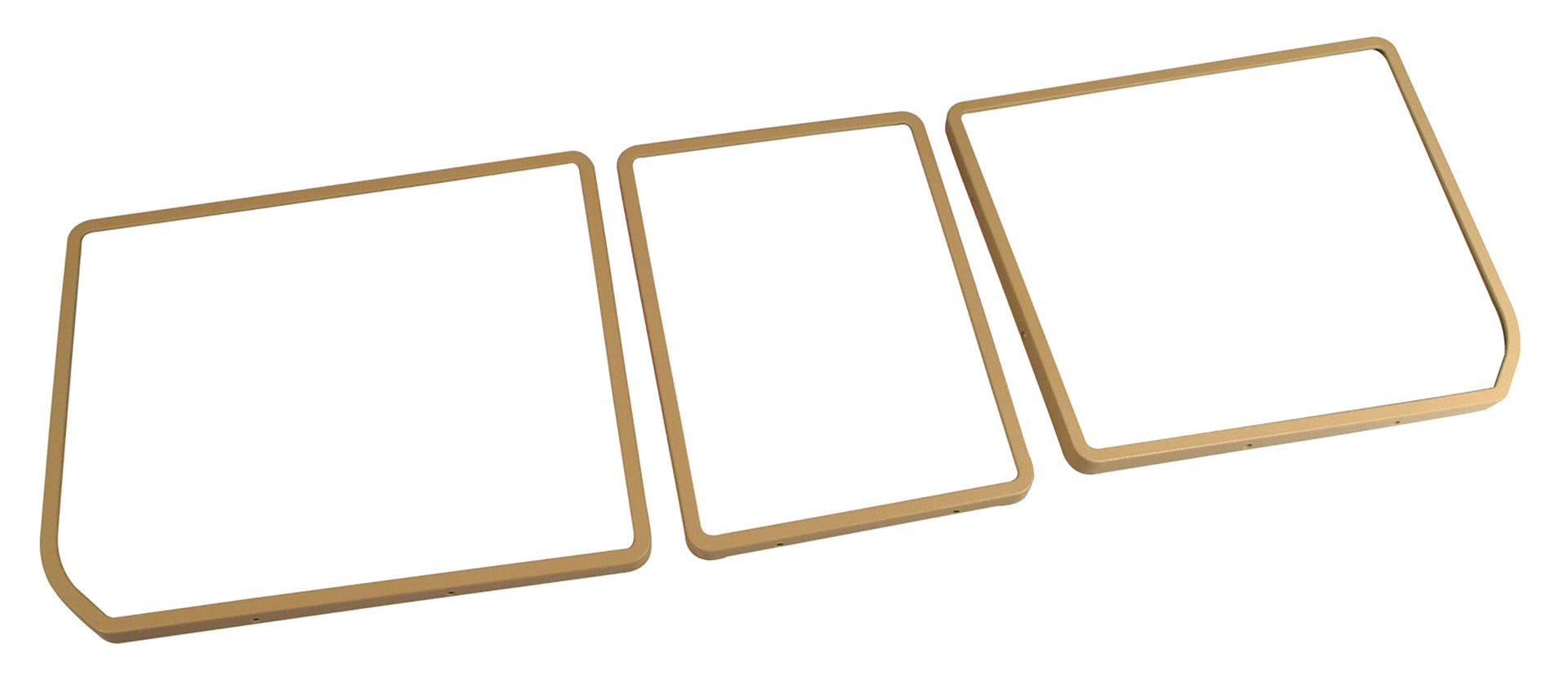 1978-1979 Corvette Rear Compartment Unit Door Frames Doeskin 3 Piece-468150-Corvette-Store-Online