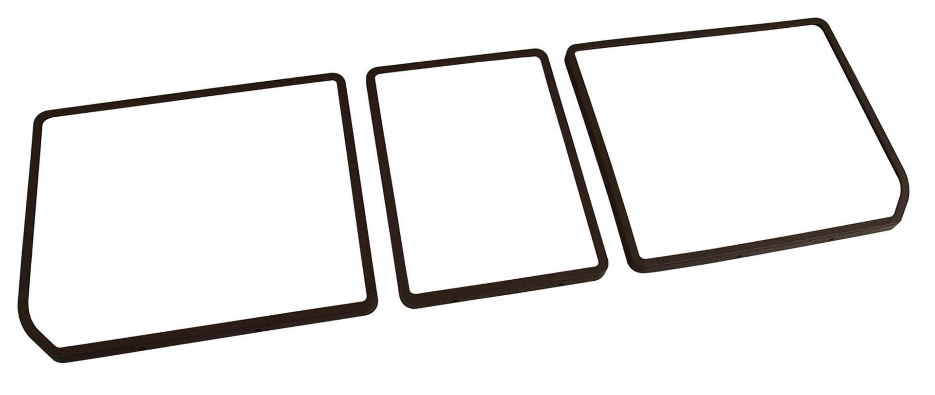 1976-1978 Corvette Rear Compartment Unit Door Frames Dark Brown 3 Piece-468155-Corvette-Store-Online