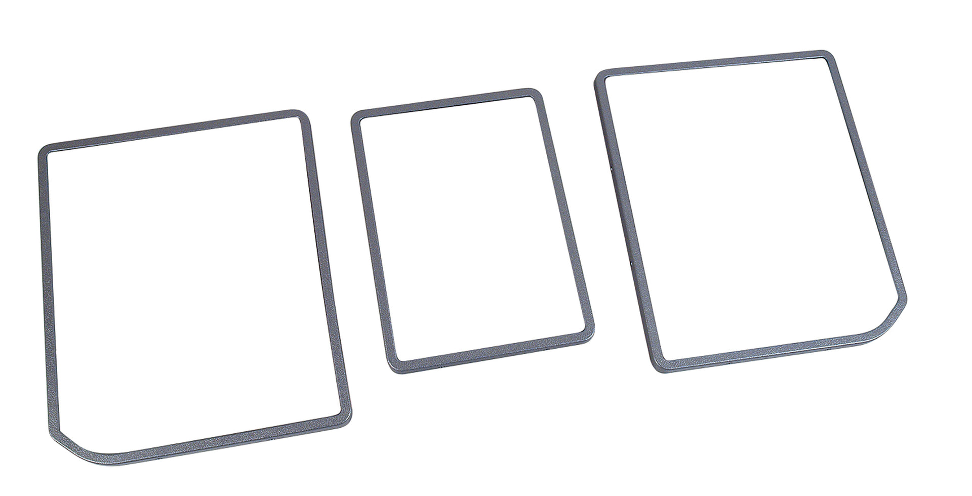 1978-1978 Corvette Rear Compartment Unit Door Frames Silver Pace 3 Piece-468162-Corvette-Store-Online