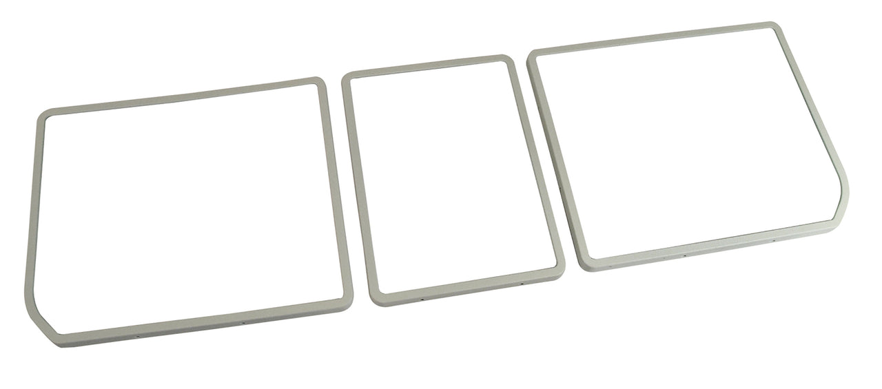 1978-1978 Corvette Rear Compartment Unit Door Frames Oyster 3 Piece-468173-Corvette-Store-Online