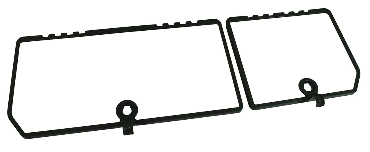 1979-1979 Corvette Rear Compartment Unit Door Frames Green 2 Piece-468314-Corvette-Store-Online