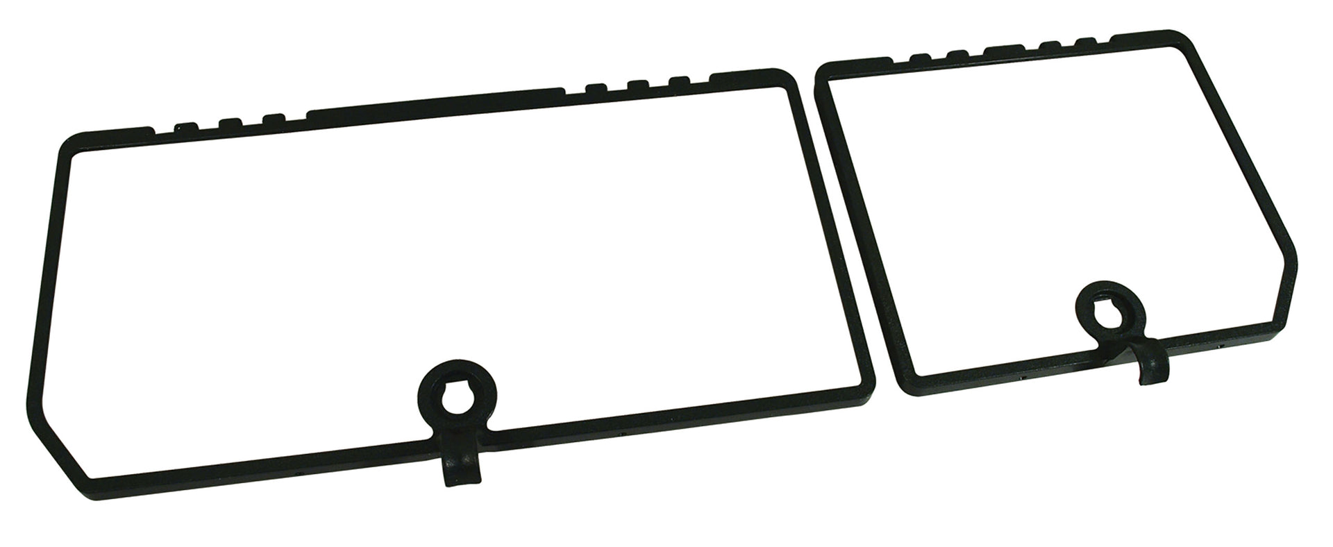 1979-1979 Corvette Rear Compartment Unit Door Frames Green 2 Piece-468314-Corvette-Store-Online