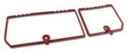 1982-1982 Corvette Rear Compartment Unit Door Frames Red 2 Piece-468326-Corvette-Store-Online