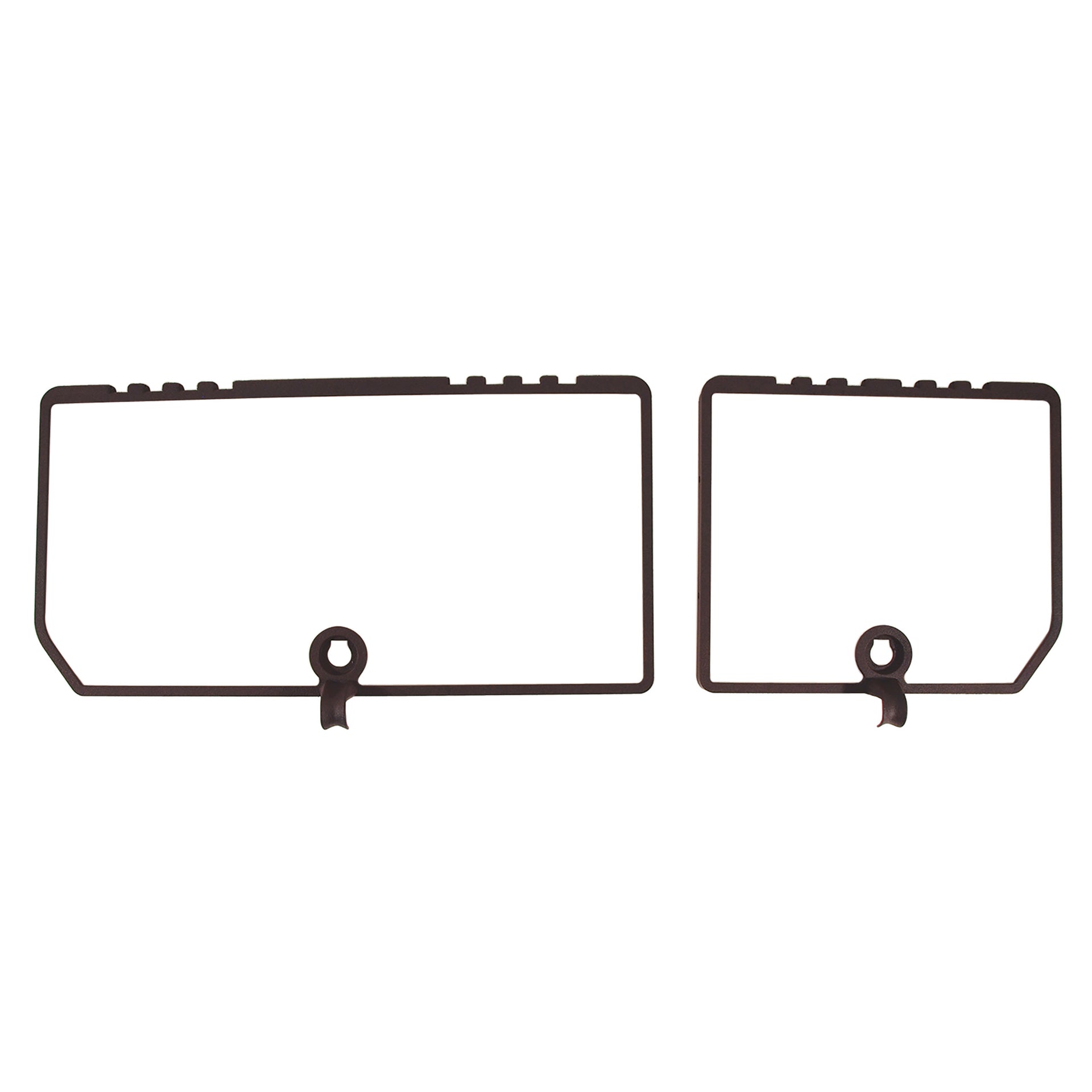 1980-1980 Corvette Rear Compartment Unit Door Frames Claret 2 Piece-468336-Corvette-Store-Online
