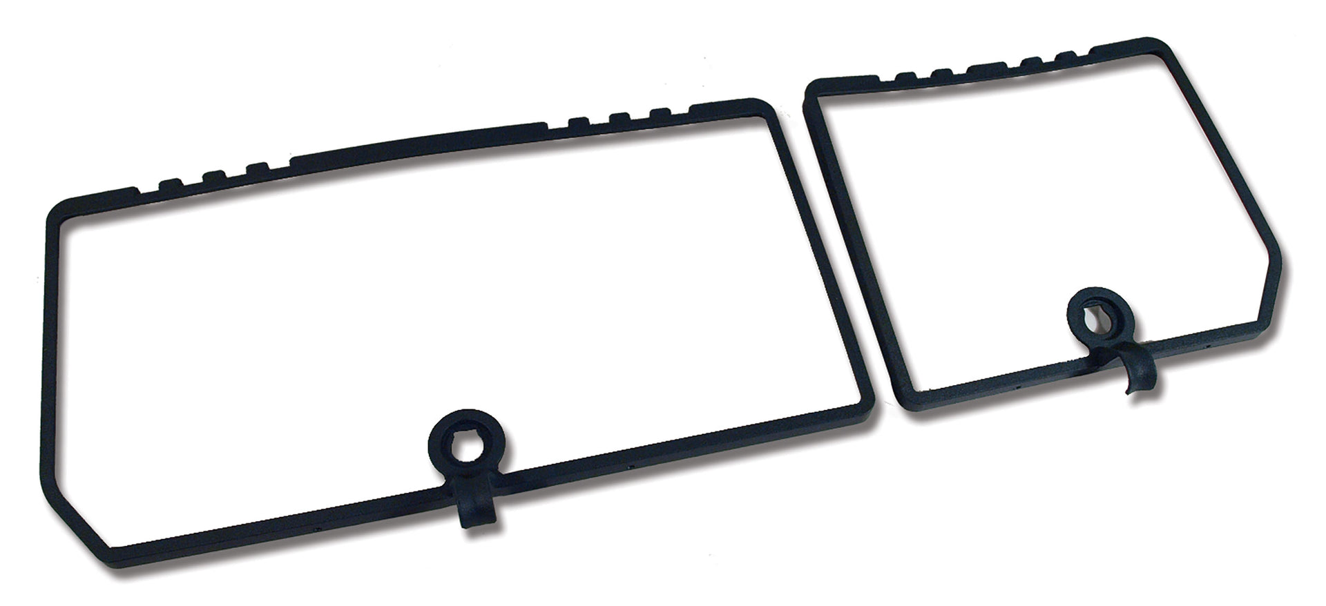 1982-1982 Corvette Rear Compartment Unit Door Frames Dark Blue 2 Piece-468346-Corvette-Store-Online