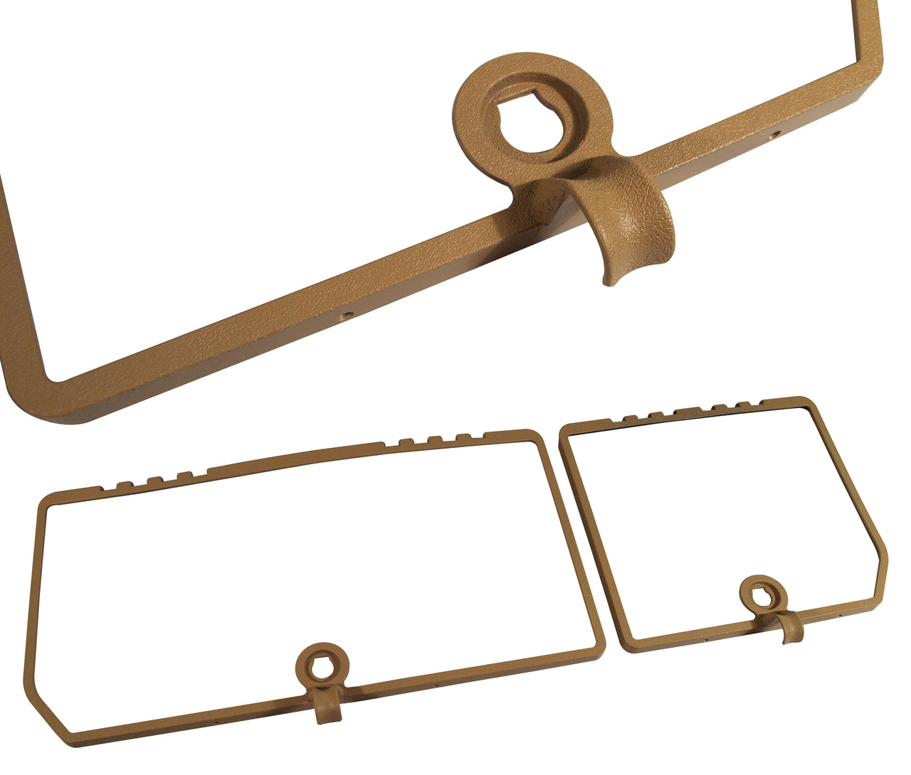 1981-1982 Corvette Rear Compartment Unit Door Frames Camel 2 Piece-468358-Corvette-Store-Online