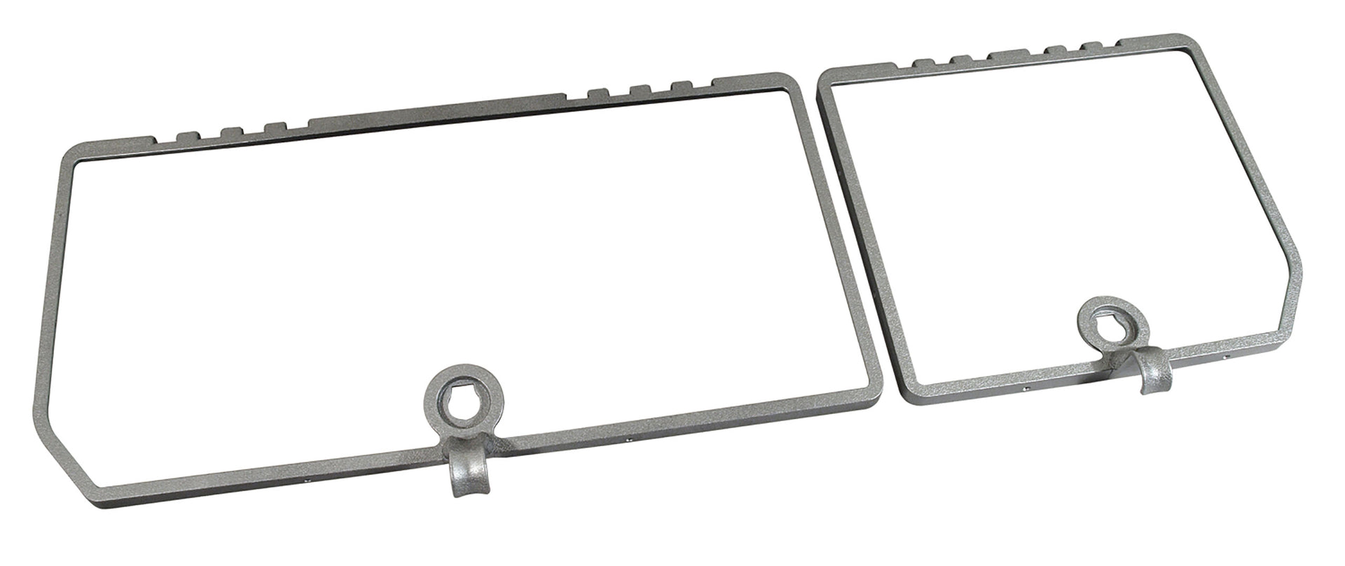 1981-1981 Corvette Rear Compartment Unit Door Frames Silver 2Pace-468364-Corvette-Store-Online