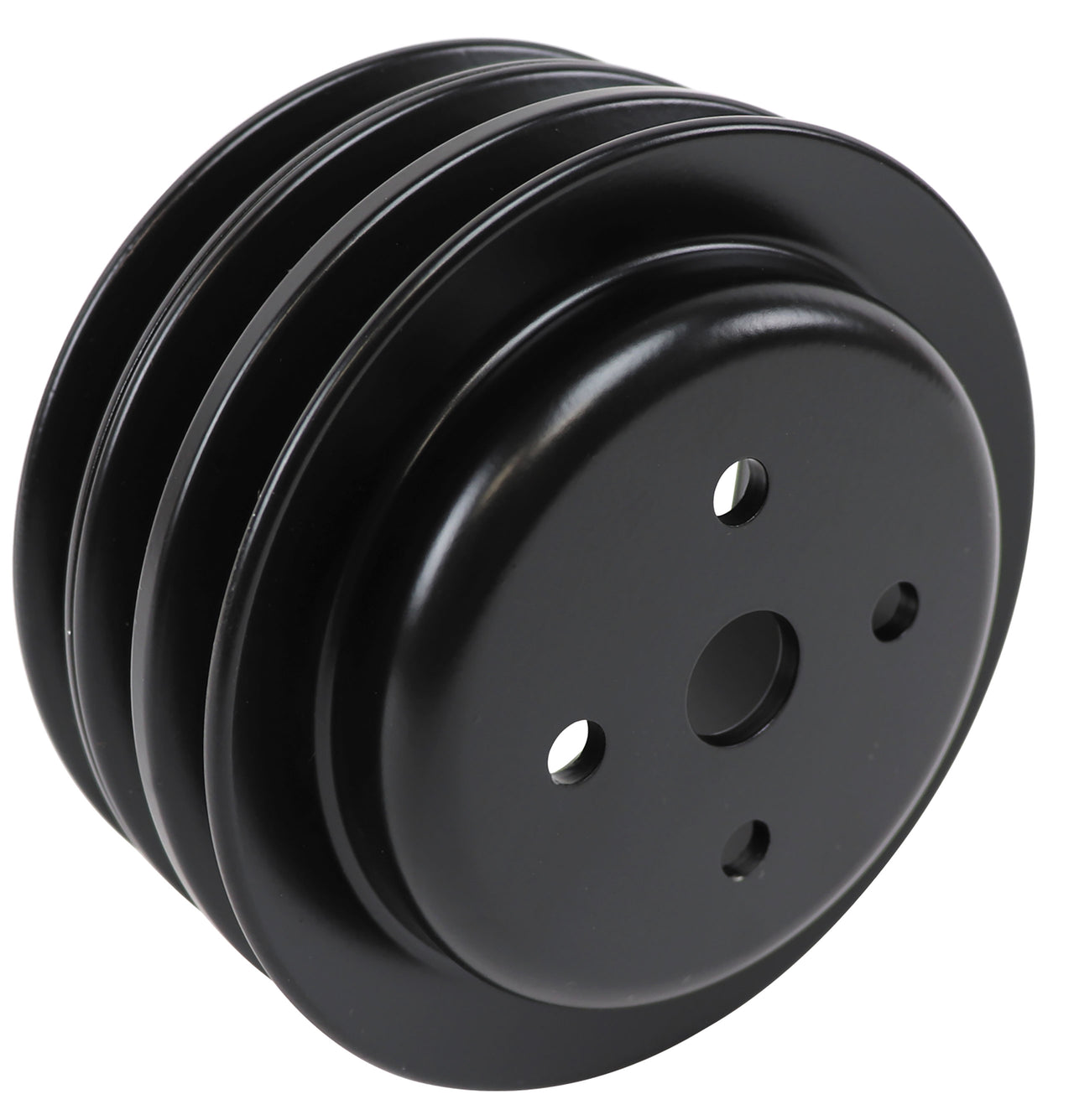 1971-1974 Corvette Water Pump Pulley 3 Groove, Aluminum, Replacement Style-46843-Corvette-Store-Online