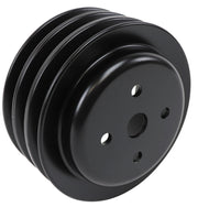 1971-1974 Corvette Water Pump Pulley 3 Groove, Aluminum, Replacement Style-46843-Corvette-Store-Online