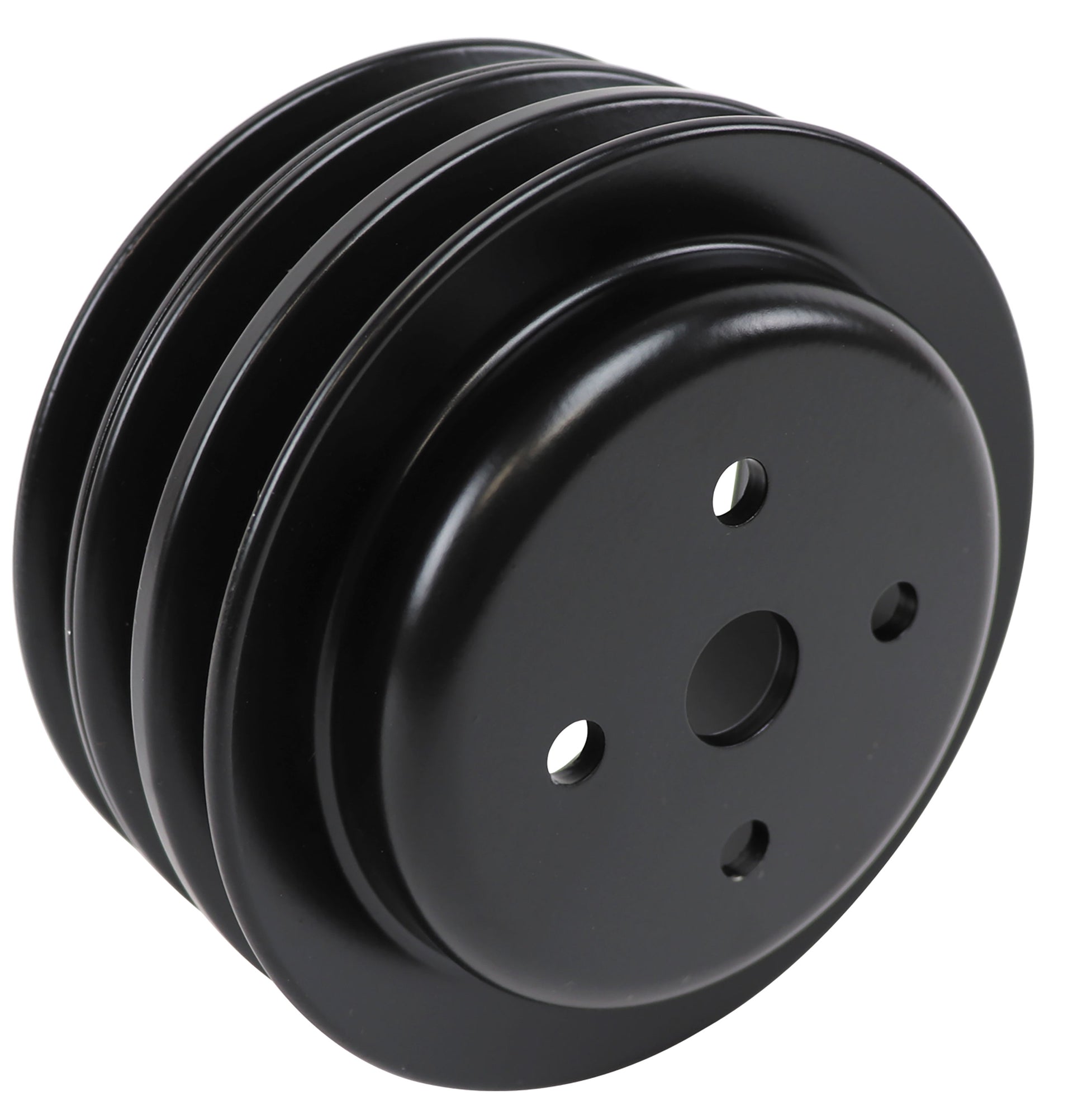 1971-1974 Corvette Water Pump Pulley 3 Groove, Aluminum, Replacement Style-46843-Corvette-Store-Online