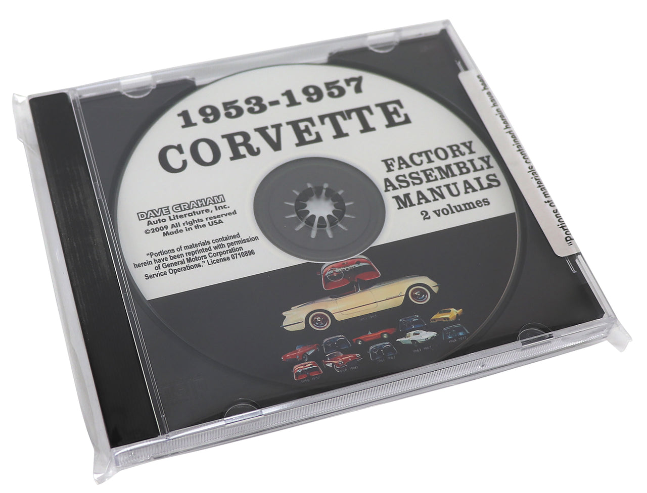 1953-1957 Corvette Assembly Manual CD - Corvette-46855-Corvette-Store-Online