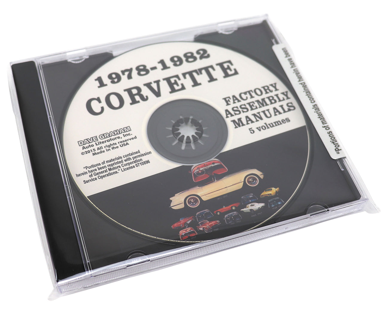 1978-1982 Corvette Assembly Manual CD - Corvette-46860-Corvette-Store-Online