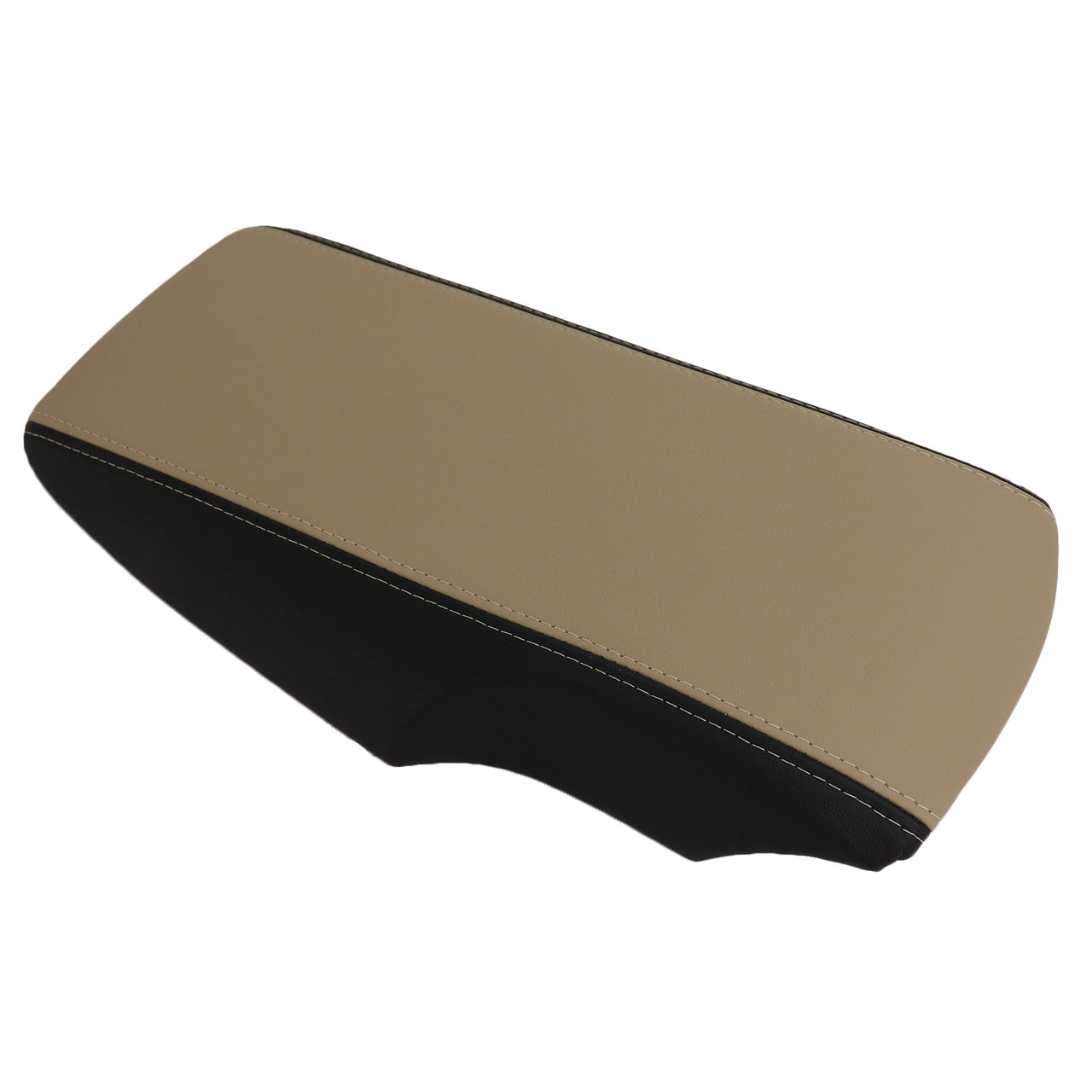 2005-2013 Corvette Console Lid Ebony/Cashmere 2-Tone Leather-46894-Corvette-Store-Online