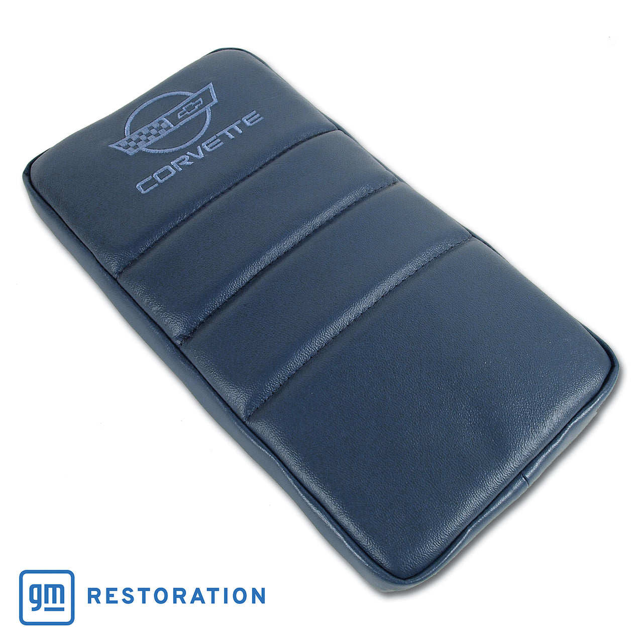 1984-1985 Corvette Console Cushion Blue W/Logo-469070-Corvette-Store-Online