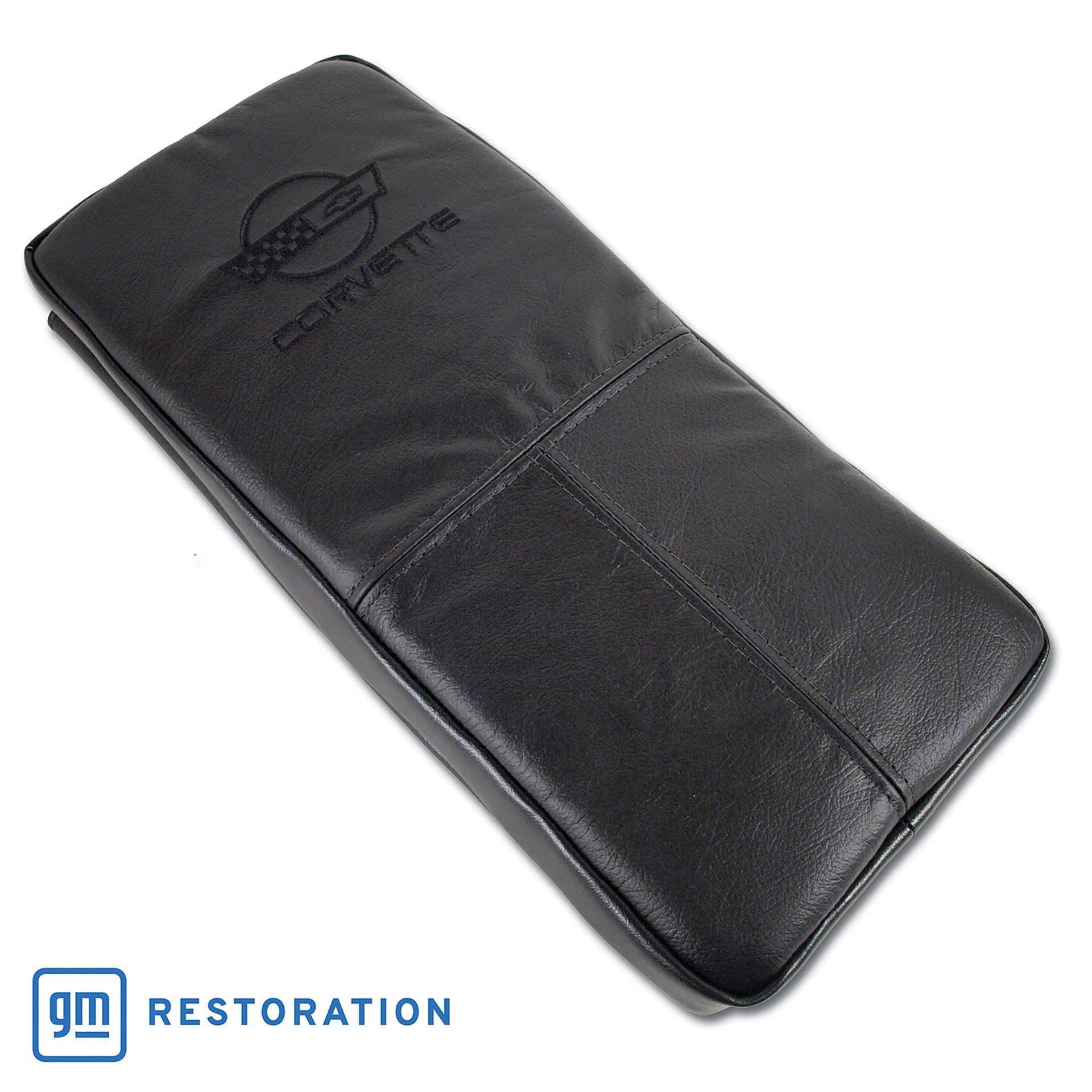 1990-1996 Corvette Console Cushion Black W/Logo - Made in the USA-469120-Corvette-Store-Online