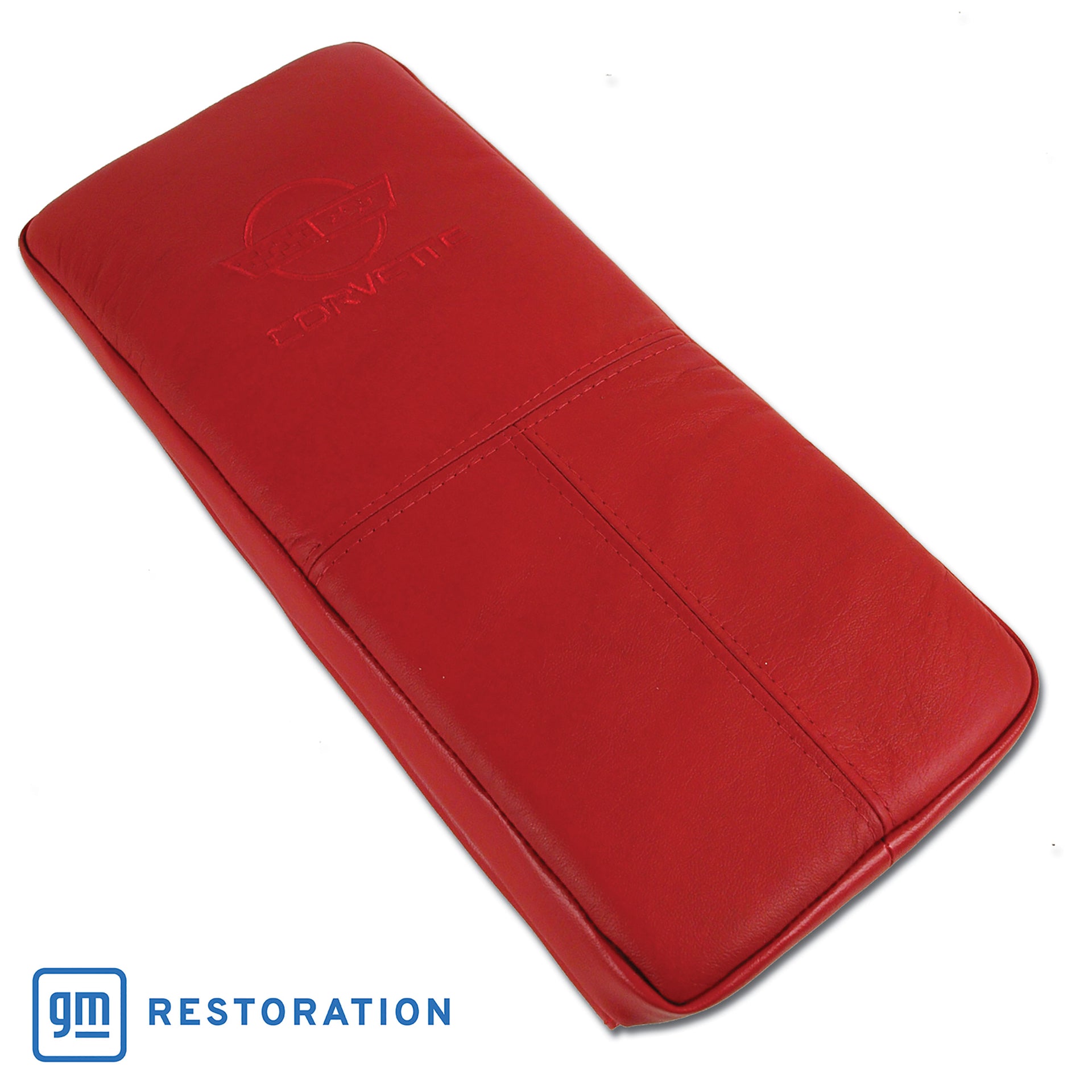1990-1992 Corvette Console Cushion Red W/Logo-469175-Corvette-Store-Online