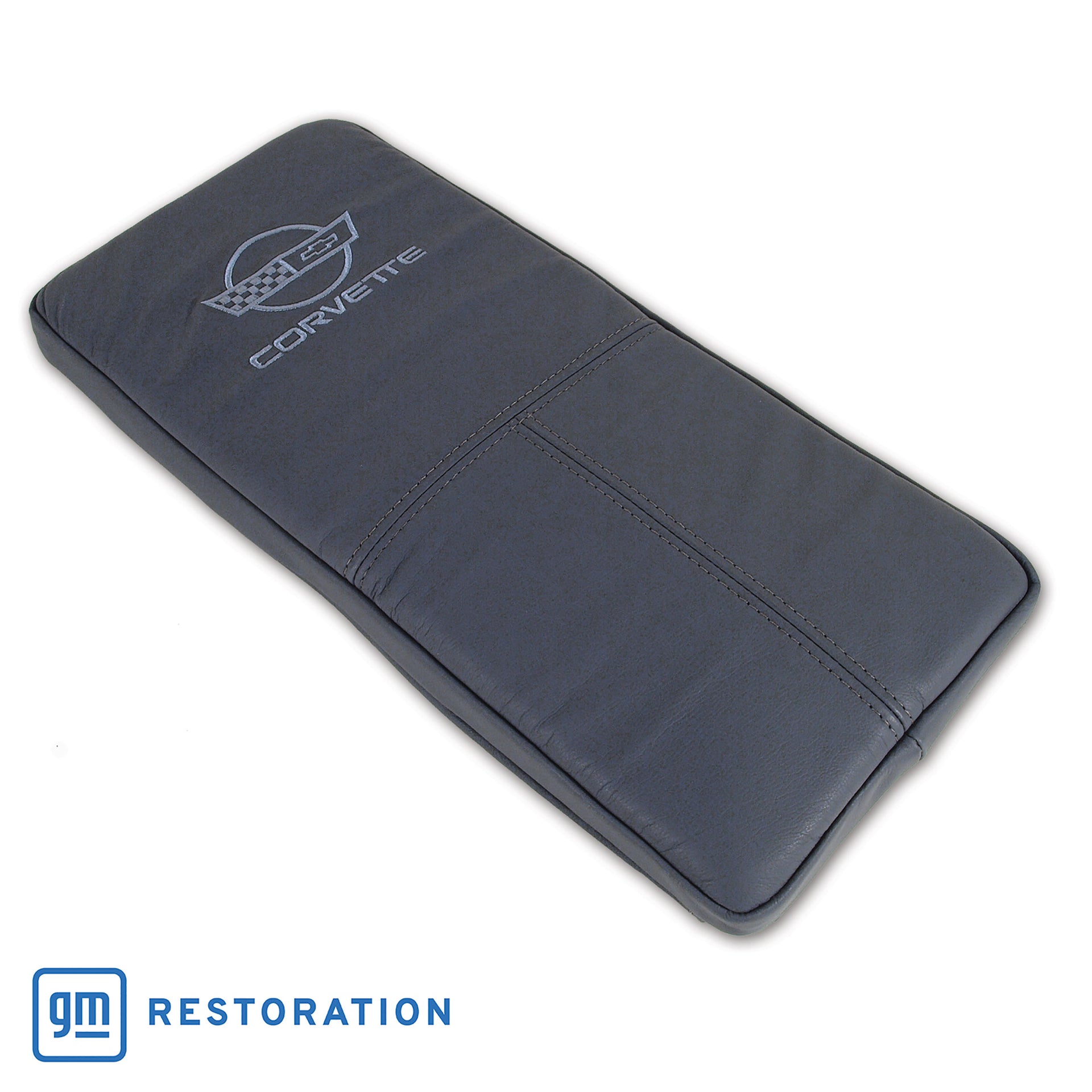 1990-1991 Corvette Console Cushion Blue W/Logo-469180-Corvette-Store-Online
