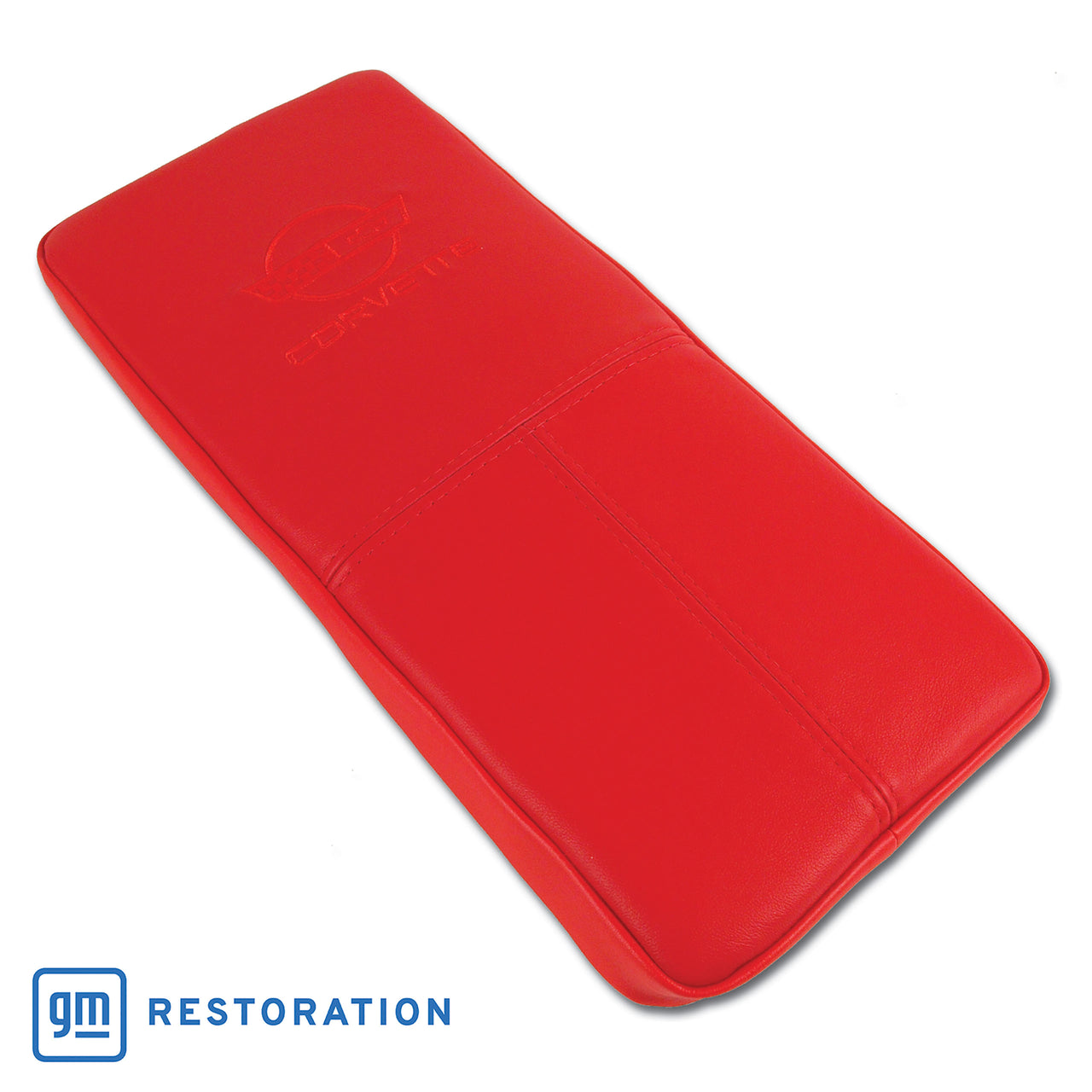 1993-1996 Corvette Console Cushion Red W/Logo-469185-Corvette-Store-Online