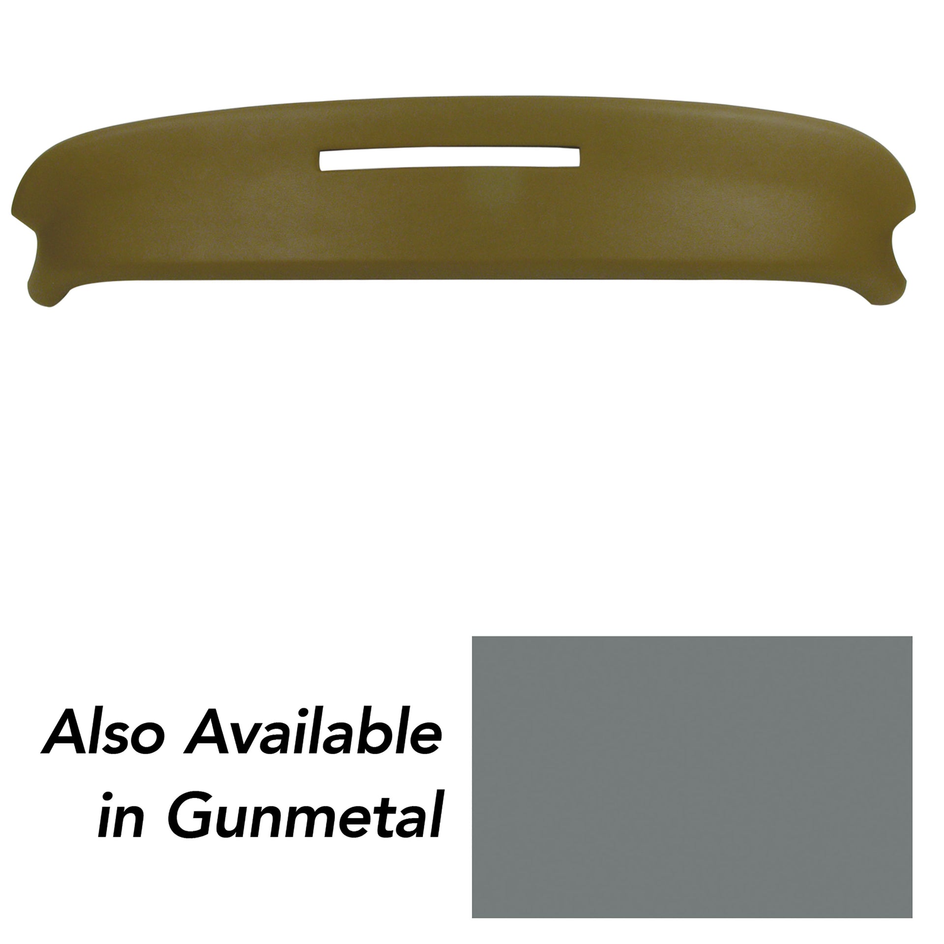 1968-1969 Corvette Dash Shield Gunmetal - CA-469563-Corvette-Store-Online