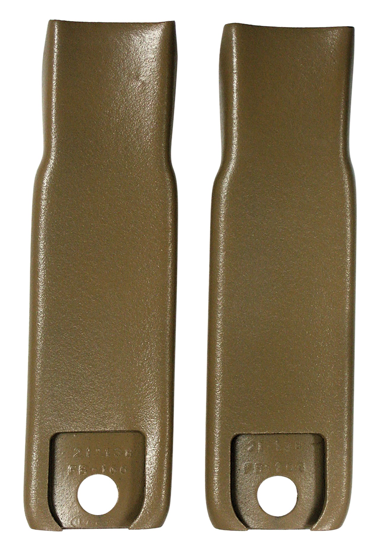 1970-1972 Corvette Seat Belt Inner Sleeve Kit - Dark Saddle - CA-469853-Corvette-Store-Online