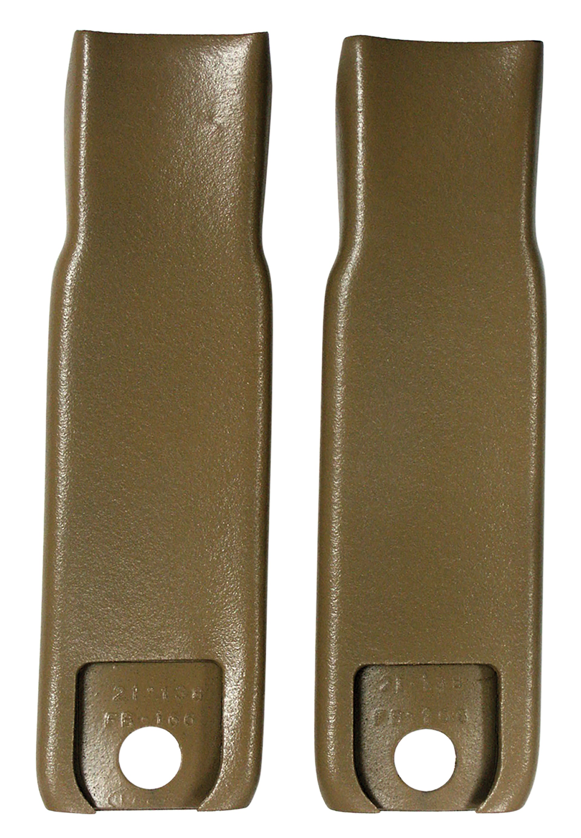 1970-1972 Corvette Seat Belt Inner Sleeve Kit - Dark Saddle - CA-469853-Corvette-Store-Online
