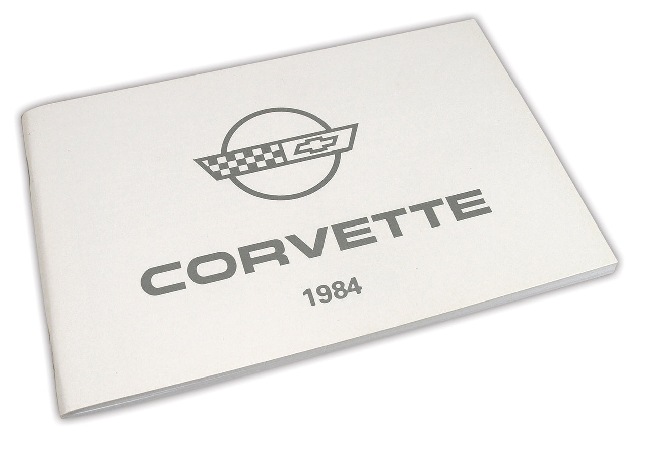 1984-1984 Corvette Owners Manual Corvette - CA-470384-Corvette-Store-Online
