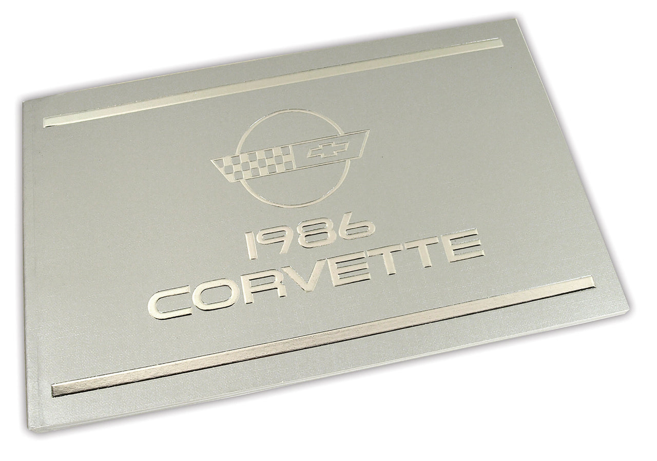 1986-1986 Corvette Owners Manual Corvette - CA-470386-Corvette-Store-Online