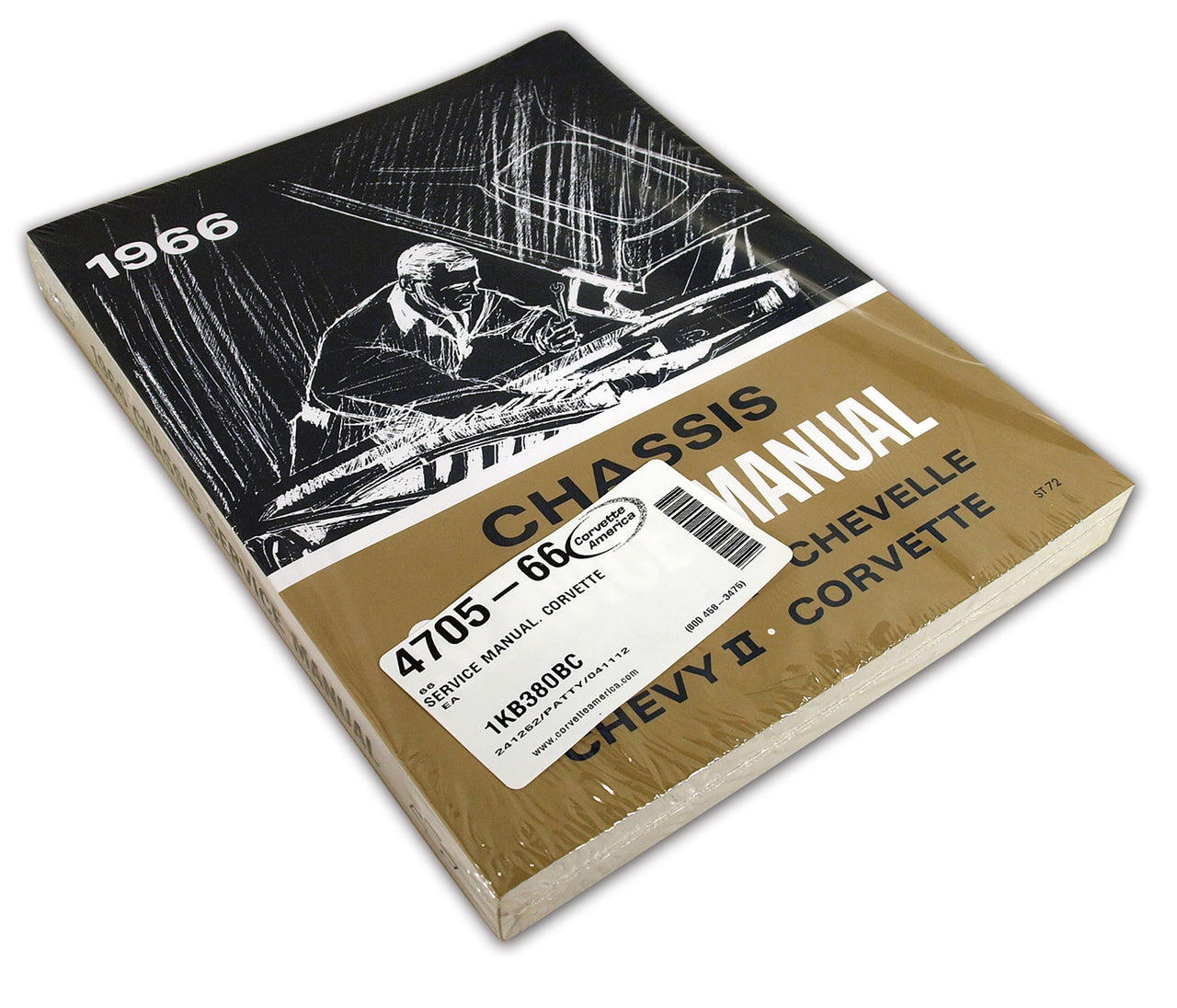1966-1966 Corvette Service Manual Corvette - CA-470566-Corvette-Store-Online