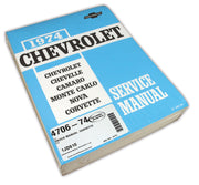 1974-1974 Corvette Service Manual Corvette - CA-470674-Corvette-Store-Online