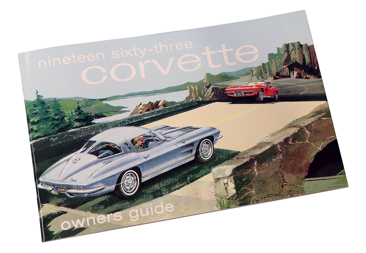 1963-1963 Corvette Owners Manual Corvette - CA-470863-Corvette-Store-Online