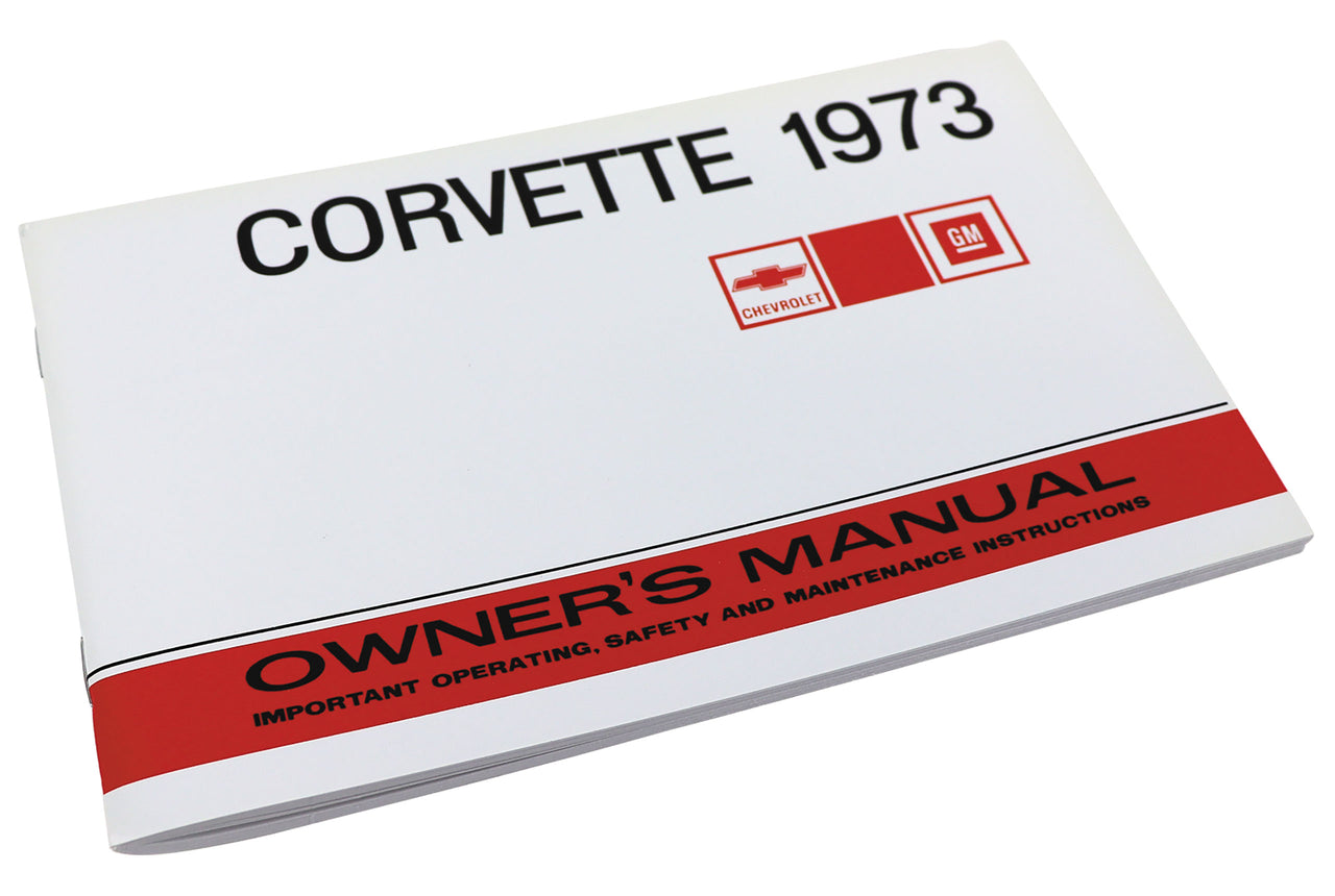 1973-1973 Corvette Owners Manual Corvette - CA-470873-Corvette-Store-Online