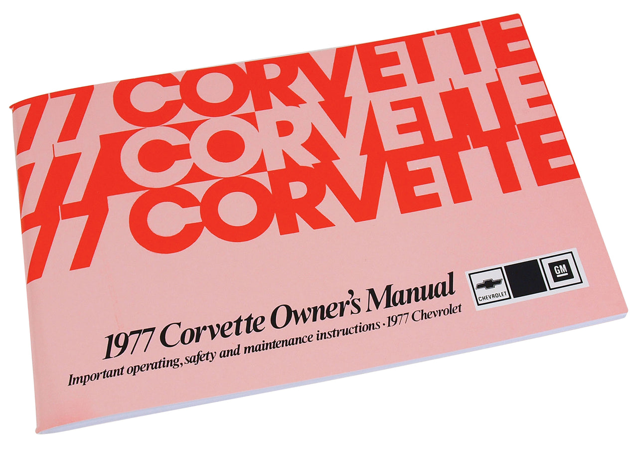 1977-1977 Corvette Owners Manual Corvette - CA-470877-Corvette-Store-Online