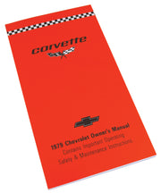 1979-1979 Corvette Owners Manual Corvette - CA-470879-Corvette-Store-Online