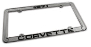 1971-1971 Corvette License Plate Frame Corvette Chrome - CA-471071-Corvette-Store-Online