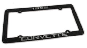 1992-1992 Corvette License Plate Frame Corvette Black - CA-471092-Corvette-Store-Online