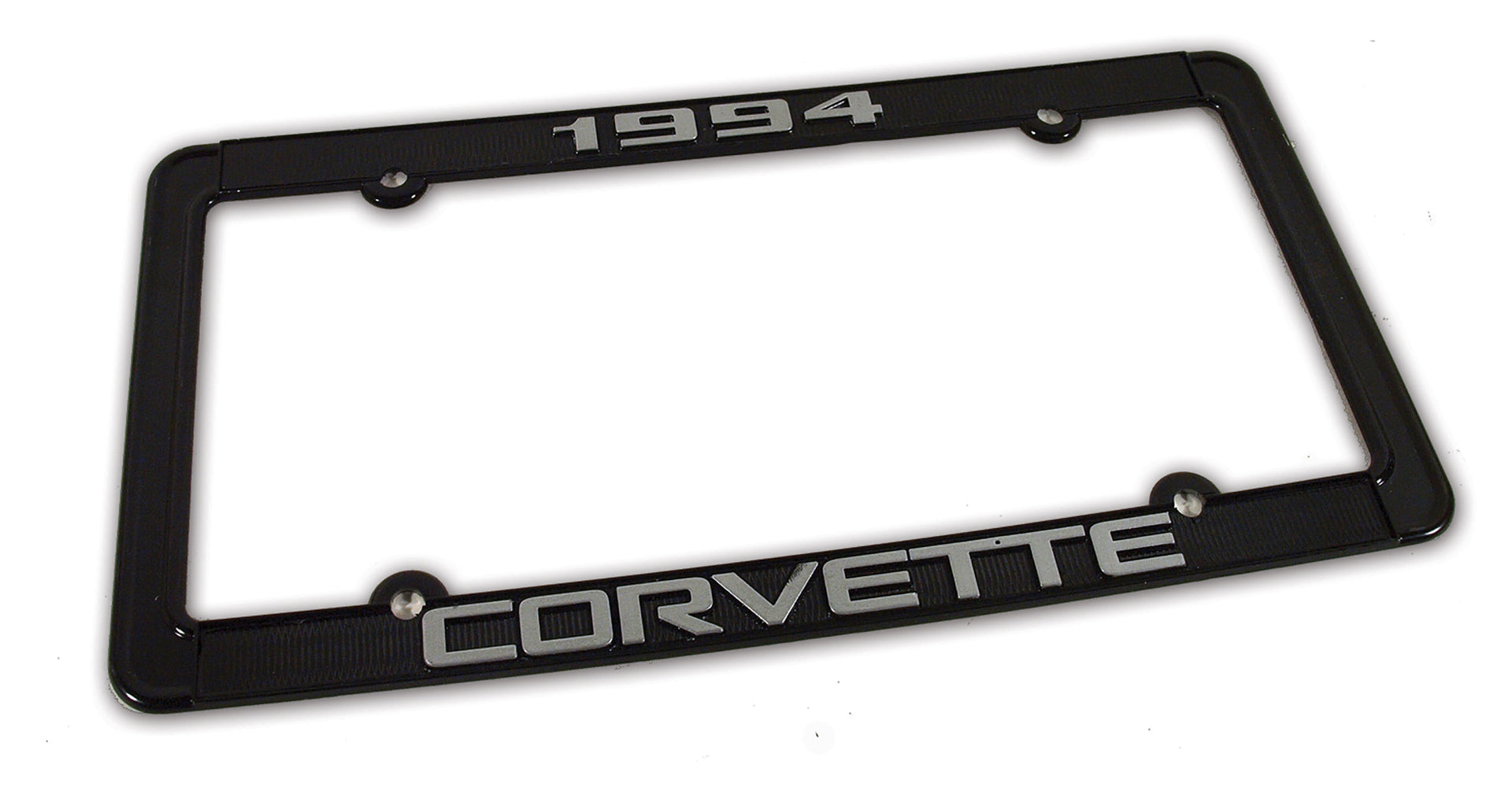 1994-1994 Corvette License Plate Frame Corvette Black - CA-471094-Corvette-Store-Online
