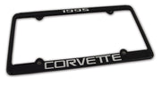 1995-1995 Corvette License Plate Frame Corvette Black - CA-471095-Corvette-Store-Online