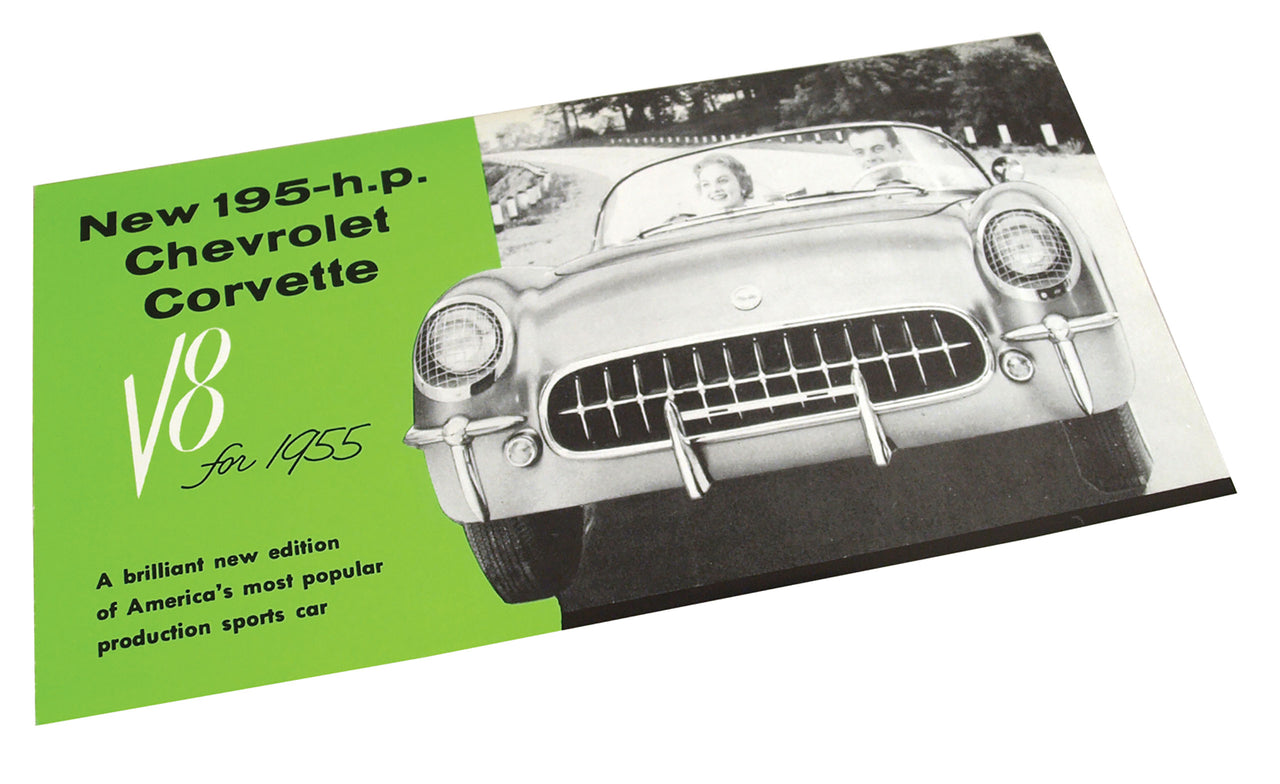 1955-1955 Corvette Sales Brochure Corvette - CA-471155-Corvette-Store-Online
