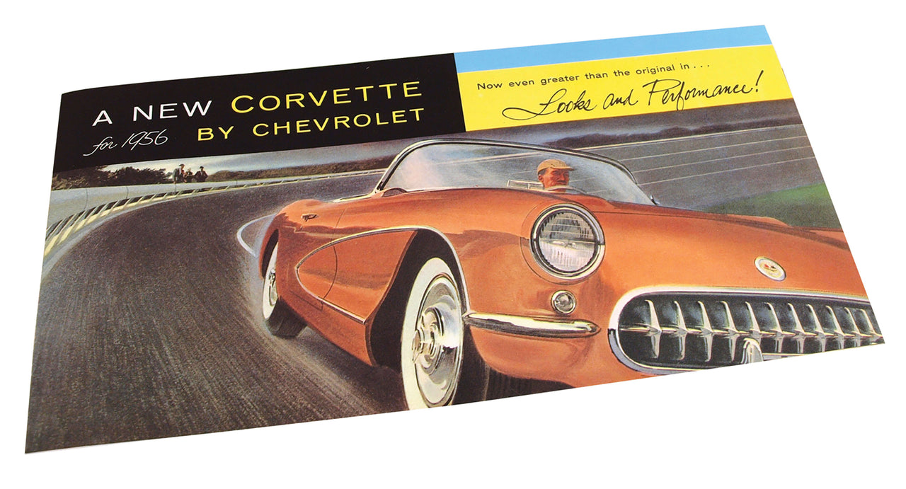 1956-1956 Corvette Sales Brochure Corvette - CA-471156-Corvette-Store-Online
