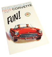 1957-1957 Corvette Sales Brochure Corvette - CA-471157-Corvette-Store-Online