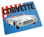 1958-1958 Corvette Sales Brochure Corvette - CA-471158-Corvette-Store-Online